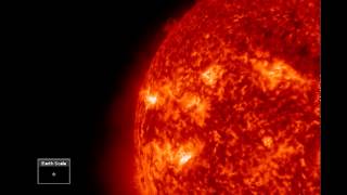 Solar Flare M Class AIA 304 (2014-04-02 08:05:31 - 2014-04-02 13:33:31 UTC)