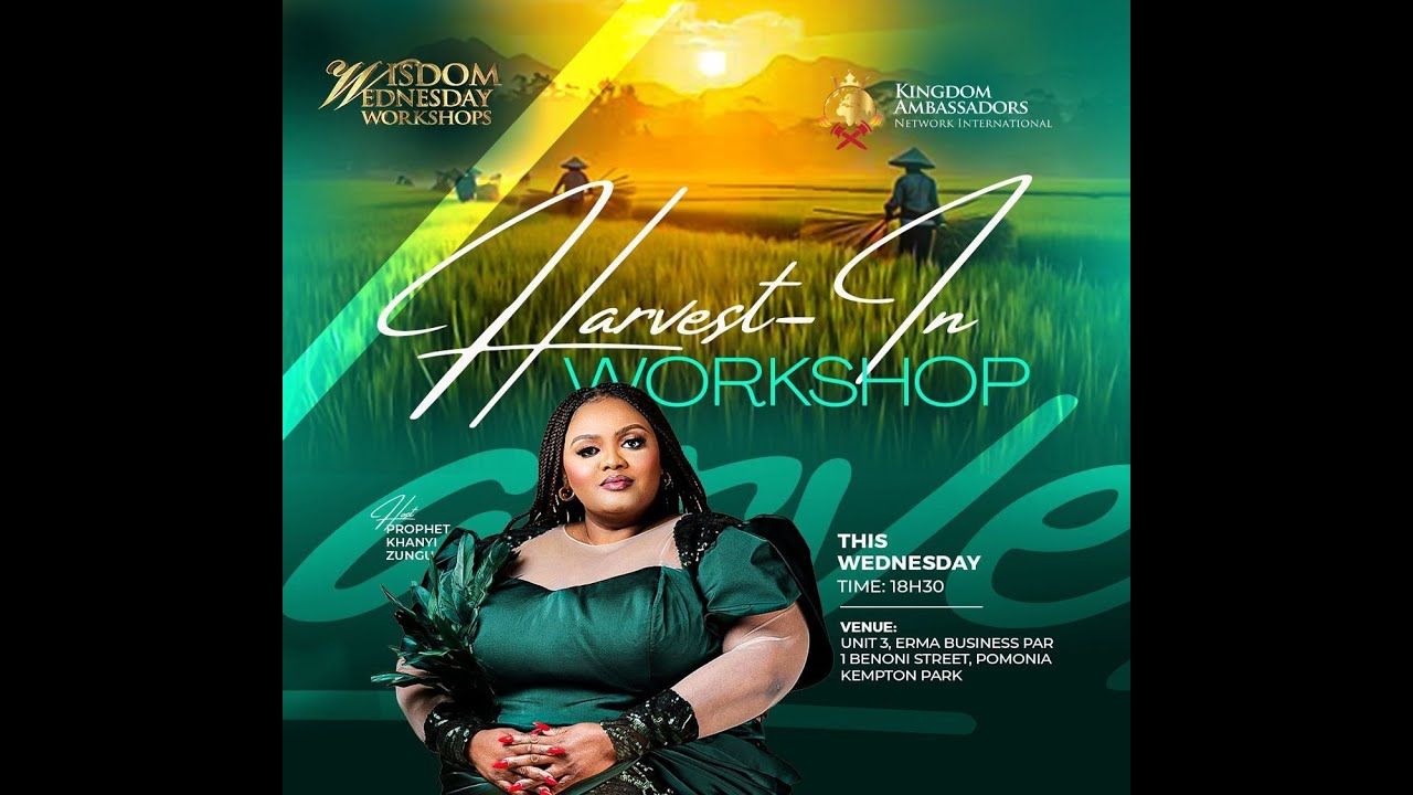 WISDOM WEDNESDAY WORKSHOP || PROPHET K. ZUNGU
