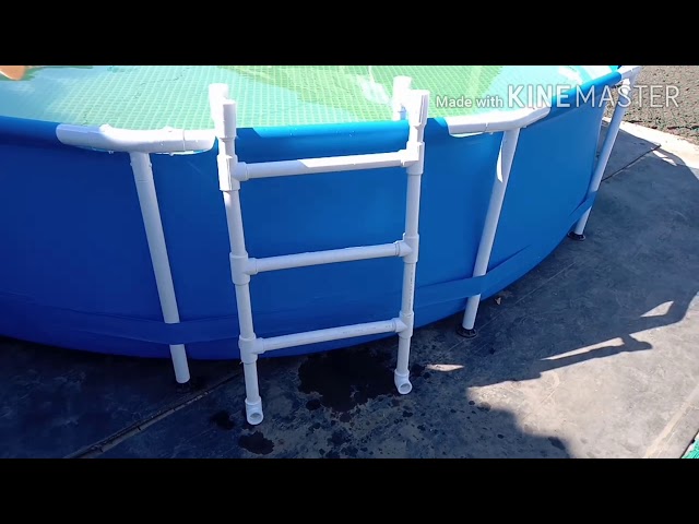 Лестница для бассейна из полипропиленовых труб
