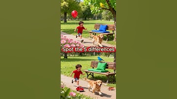 Can You Spot All 5 Differences?
