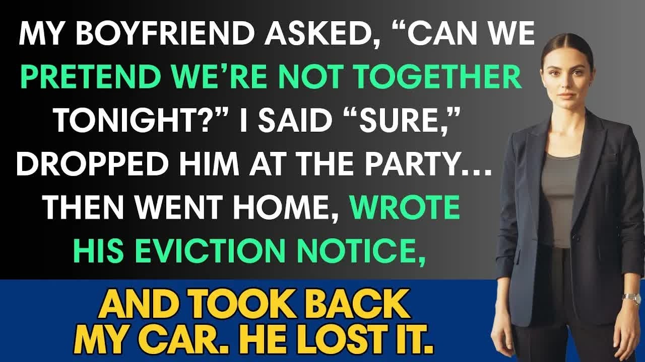 My Boyfriend Asked, “Can We Pretend We’re Not Together Tonight？” I Said