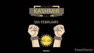 Kashmir day Bulletin board decoration ideas for school/5th Feb SOLIDARITY Kashmir day celebration screenshot 2