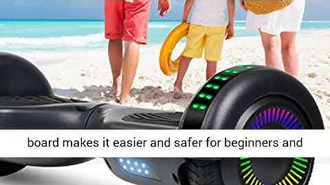 EPCTEK  Hoverboard, Self Balancing Hoverboards with LED Light Free Carry Bag   UL2272 Certified H