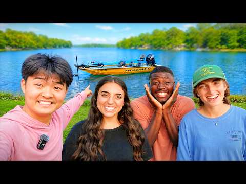 Teaching My Friends How to Fish!