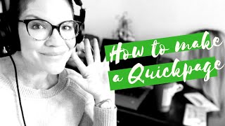 How to make and send a Quickpage video email tutorial