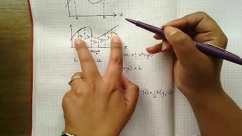 11.9 Trapezium Rule Integration GCE Edexcel Pure year 2