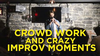 The Weirdest Crowd Work Moments from one of my Stand up Sets