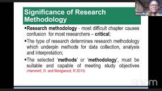 Famous Research Support Webinar Series: Research Methods and Data Collection Profile