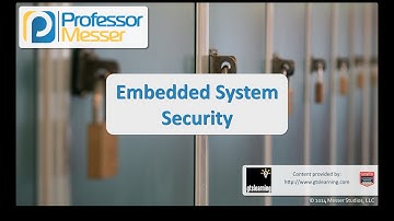 Embedded System Security - CompTIA Security+ SY0-401: 4.5