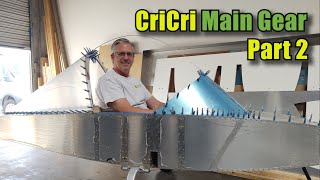 24 - CriCri Airplane Build - Main Landing Gear Part 2