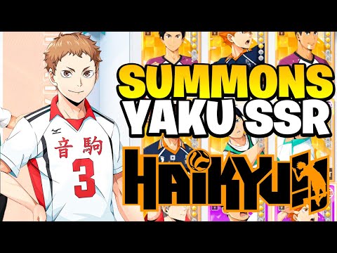 Summons on the best SSR libero and planning the F2P account in Haikyuu Fly High!