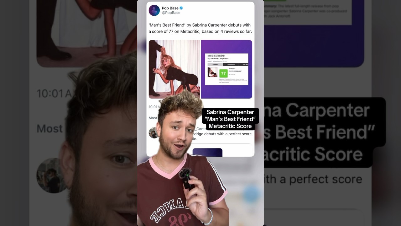 Sabrina Carpenter “Man’s Best Friend” Reviews