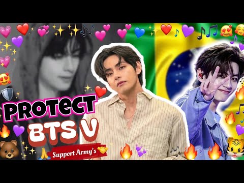 PROTECT BTS V 🐯 Update ll BTS Hindi Videos 😱 btsfunny #bts #btshindimix #trending