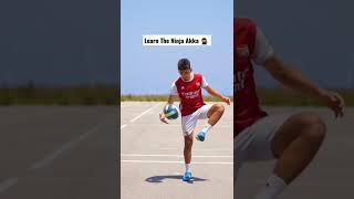 Learn The Ninja akka 🥷. #shorts #football #soccer #footballshorts #messi #cr7 #neymar