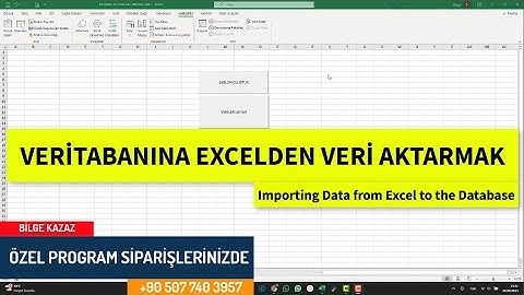 Excel’den Access Veritabanına Veri Aktarma – VBA ile Otomatik İşlem