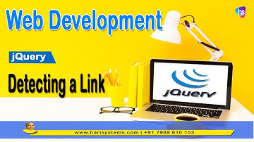 how to check if a link is clicked in jquery | jquery tutorial | Sekharmetla | Harisystems