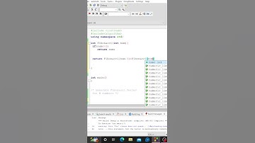 C++ Program to Generate Fibonacci Series for N