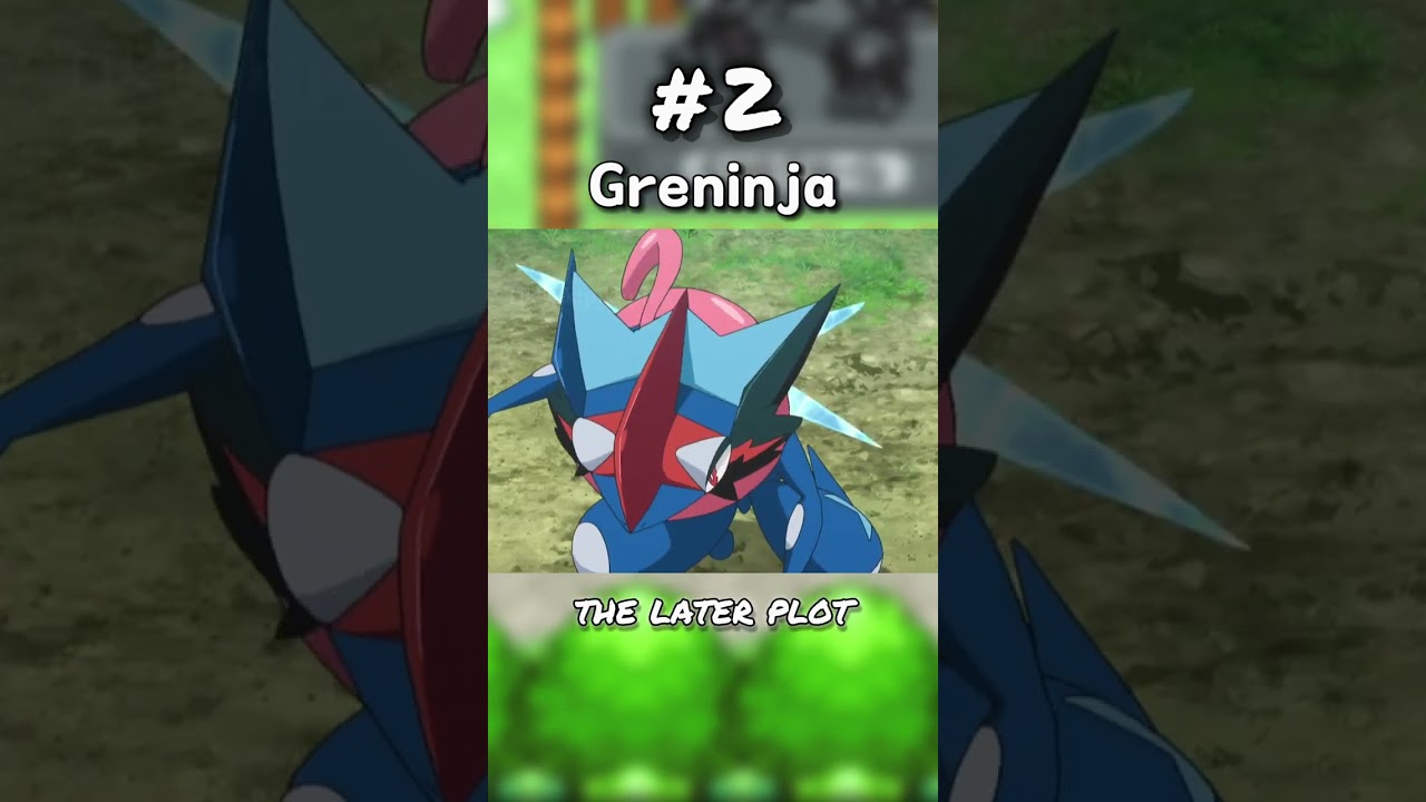 The first eight generations, Ash's strongest team