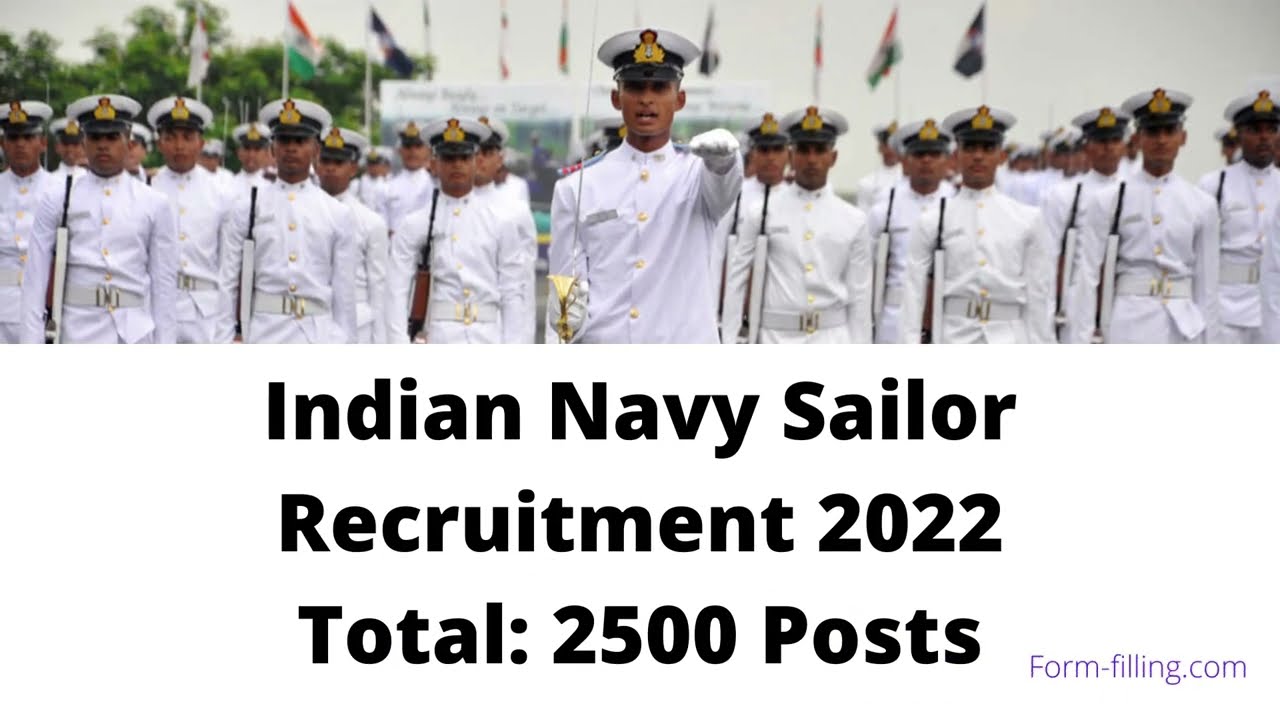 Indian Navy Sailor Recruitment 2022