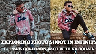 Exploring photoshoot || official photography video || in infinity IT park shoot by affu