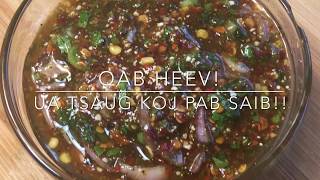 qhia ua kua txob noj qab heev...