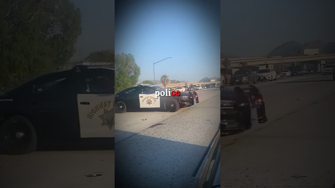 He drove a Fake Police car across America..