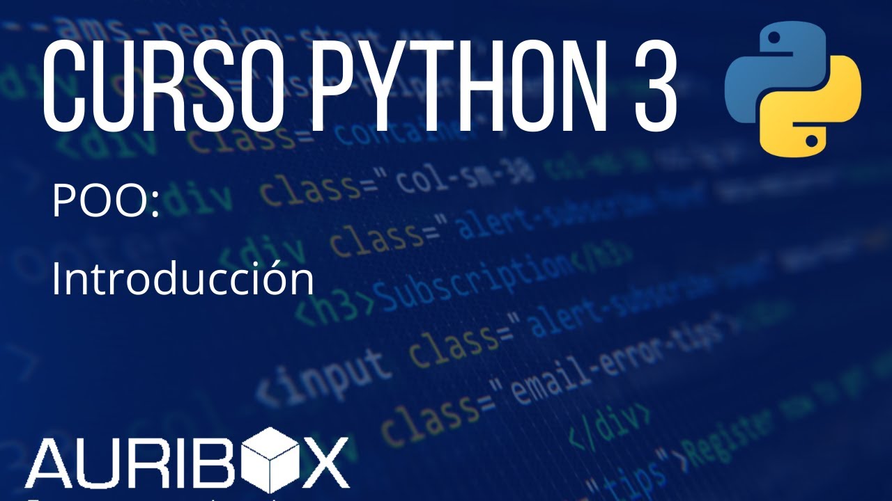 POO: Introducción con Python 3 - YouTube