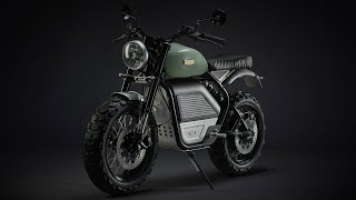 Moto électrique d&#39;exception | Heritage Spirit Scrambler | Fabriqué en France | Ateliers HeritageBike