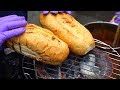 炭烤越南法國夾心麵包在露天菜市場/台灣台北士林