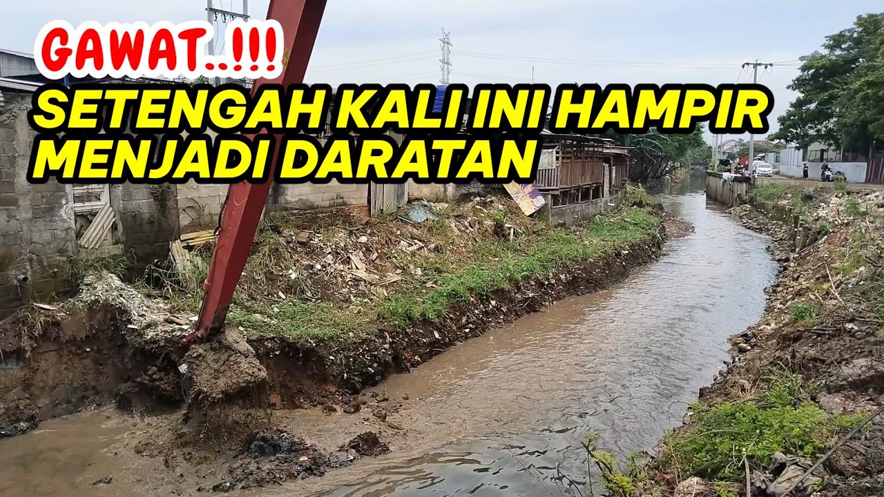 Gawat‼️Pendangkalan Parah, Kali Ini Nyaris Berubah Jadi Daratan ❗#dedimulyadi #kdm #kangdedimulyadi 