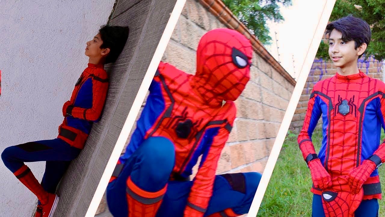 IMITANDO FOTOS DE SPIDERMAN HOMECOMING/ IMITATING PHOTOS OF SPIDERMAN HOMECOMING