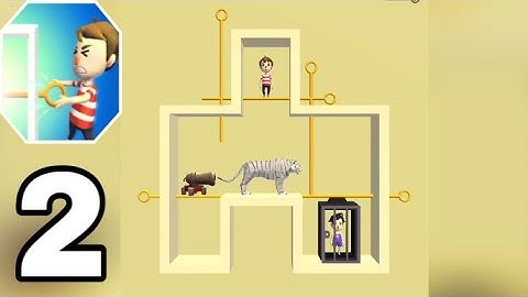 Pin Rescue - Gameplay Walkthrough Part 2 Levels 51-100 (iOS, Android)