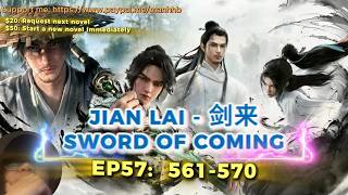 Sword of Coming EP57 | Chapter 561 to 570  | Continuing from the animation | JIAN LAI/剑来 |Audiobooks