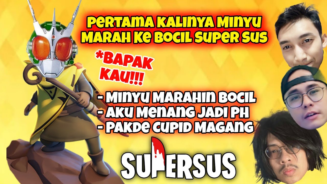 Momen Pertama Kalinya Minyuayto Marahin Bocil Super Sus Bikin Ngakak :v - Super Sus Indonesia