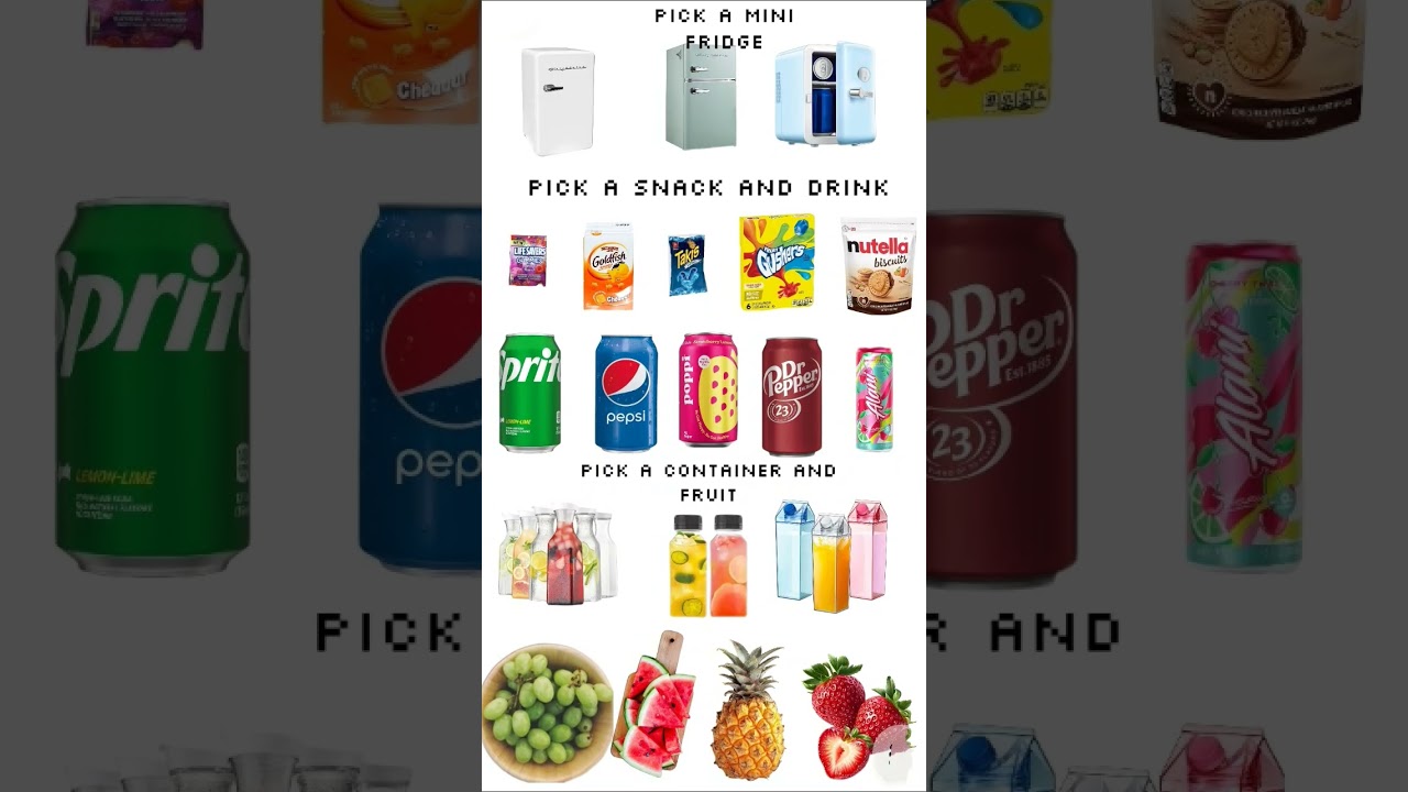 🌷Pick a mini fridge comment down below I'll rated ✨ 