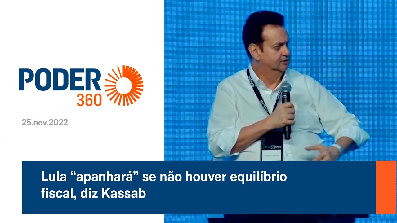 Lula “apanhará” se não houver equilíbrio fiscal, diz Kassab