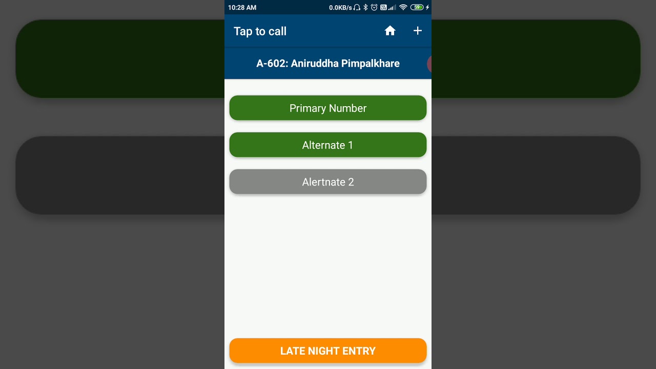Society Security App - Easy Visitor Entry