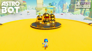 Astro Bot Crumble Rumble 3 PS5 (4K 60FPS) No Commentary