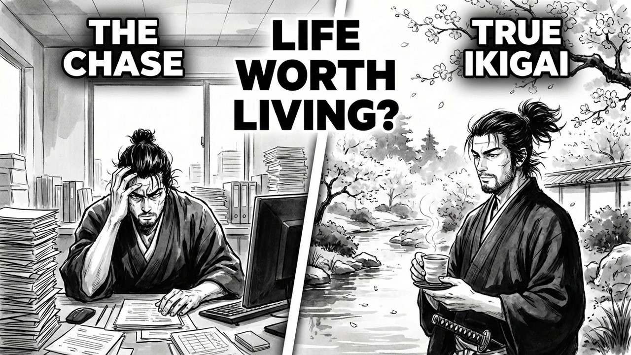 The Japanese Secret to a Life Worth Living (Ikigai + Okinawa’s Blue Zone Mindset)