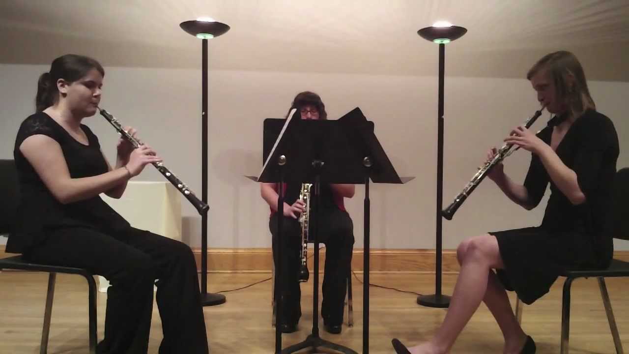 Two Pieces for Two Oboes and Cor Anglais by Gordon Jacob YouTube