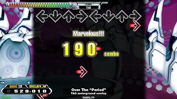【LV12】DDR / Over The "Period" - BASIC DOUBLE with handclap