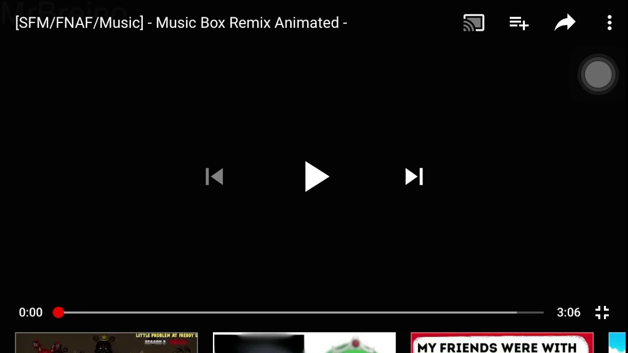 First reaction vid to fnaf puppet music box remix YouTube