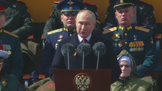 Никому не позволим угрожать нам! Речь Путина на Параде Победы 9 мая
