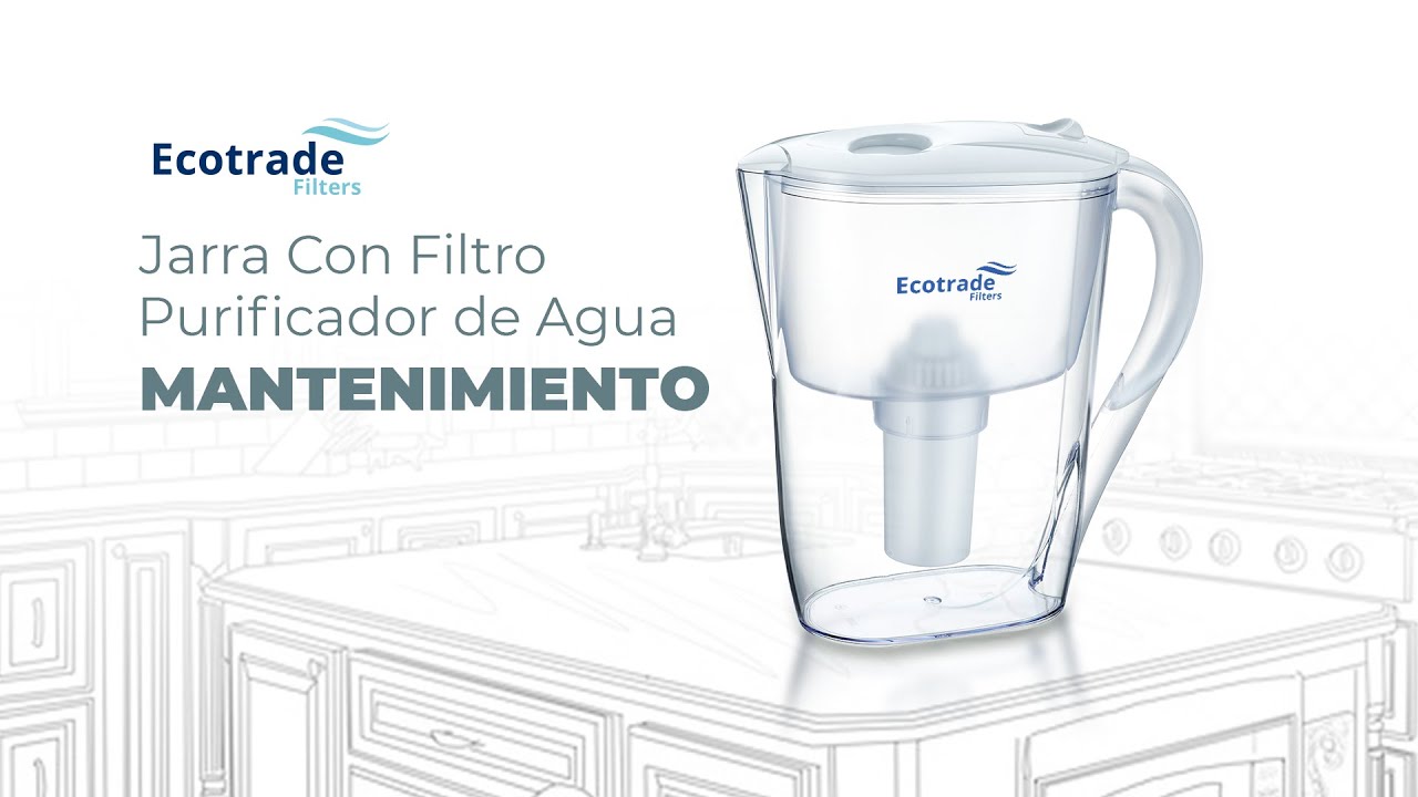 Mantenimiento de Jarra Purificadora de Agua con Cartucho Alcalino capacidad  de Ecotrade Filters 