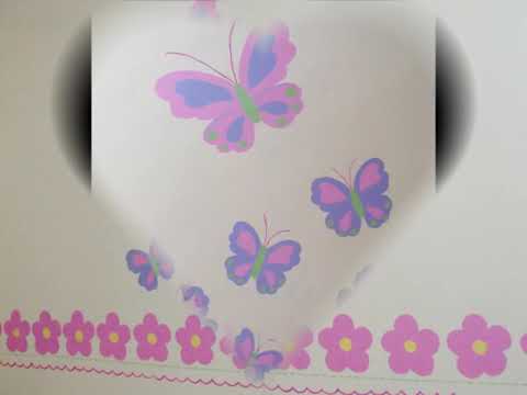 Murales creativos. heidy guerrero mural de mariposas y flores ...