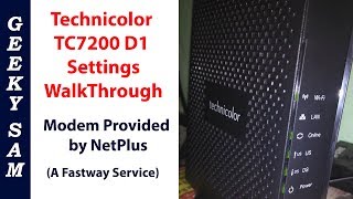 In this video, i will show you technicolor tc7200.d1 modem
walkthrough. thanks for watching these videos , hit like subscribe our
channel n yes don't forge...