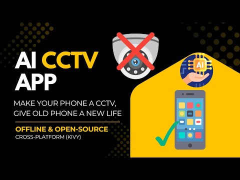 Offline AI CCTV App to Detect Human Presence | Local AI on Android