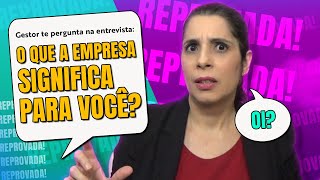 Perguntas que REPROVAM na ENTREVISTA COM GESTORES