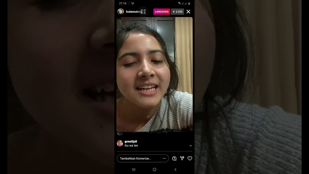 live ig bulan sutena