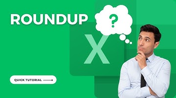 How to ROUNDUP in Excel